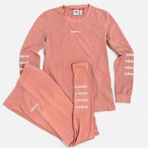 Adidas Women's Coral Pajama Set